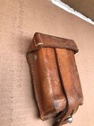 Vintage Leather Single Ammo Pouch Cartridge Magazine Mauser Mosin Army Military
