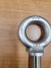 3 4-10 X 2-1 2  Forged Lifting Eyebolt With Shoulder Steel Zinc Clear  Usa  Sw