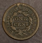 1852 Braided Hair Large Cent             lot 7431
