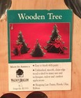 Wide Christmas Tree 10  Unpainted Wood W  Heart Cutout By Walnut Hollow