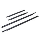 For 97-04 Nissan Frontier Navara D22 Crew Cab Door Belt Weatherstrip Rubber Seal