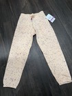 Athleta Girl Warm Up 2 0 Soft Lounge Jogger Girls Large  12  Peach Speckled Nwt