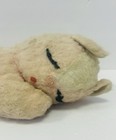 Vtg 40s 50s  Ideal Kitty Cat Plush Stuffed Animal Pink Sleeping Eyelashes Rare