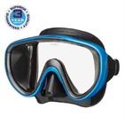 Tusa Serene Adult Black Series Mask  Black fishtail Blue