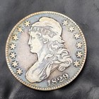 1829 Capped Bust Half 50c Original Vf-ef Coin Rare Collectible         
