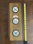 Vtg Sunbeam 3 Gage Weather Station Thermometer Barometer Humidity 16   x7    Usa