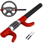 Steering Wheel Lock Anti Theft Keyless Password Code Extendable Retractable Lock