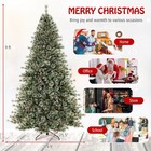 9 Ft Artificial Christmas Tree W  360   Quick Power Connector 1714 Pine Needles
