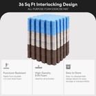 Balancefrom 36 Tile Thick Interlocking Puzzle Foam Exercise Play Mat  open Box 