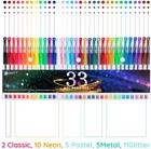 Gel Pens  33 Color Gel Pen Fine Point Colored Pen Set With 40  More Ink For