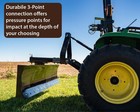 Impact Implements   Rear Grading Blade For Category 1 Tractors