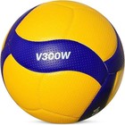 Mikasa V300w 2019 Official Fivb Indoor Outdoor Volleyball Size 5 - Blue yellow