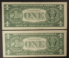 2 - 1957  1 Silver Certificates -  1 Star Note    xf au  - Free Ship  S6244