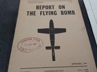 Wwii British Information Services 1944 Report On The Flying Bomb  V1 V2 Secrets