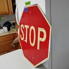 Stop Sign 30  Authentic Retired Street Traffic Road Sign Lot 12-488