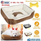 Pet Dog Bed Soft Warm Fleece Puppy Cat Bed Dog Cozy Nest Sofa Bed Cushion Mat Fo