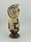 Vintage Shipibo   conibo Polychrome Kene Pottery Vessel  Ucayali River  1930s   40s 