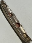 Pod Duang Tiger Tongue Shaped Thai Buddha Amulet Metal Pendant Wealth Lucky 11