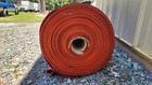 36    X 38 5  X 1 4  Red Silicone Sponge Rubber Gasket Sheet Roll Bulk
