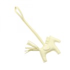 Hermes Rodeo Pm Bag Charm Agneau Milo Leather Yellow Jaune Milton Used Women W