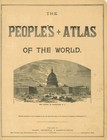Rare 1894 B w North   South Carolina Map Mounted On Acid-free Card See Descrip