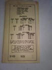 Antique Sewing Pattern  2105 Girl s Dress