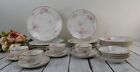 24 Pieces 6-piece 4 Place Setting  ch Field Haviland Limoges Goa  Pink Flowers