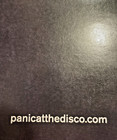 Panic  At The Disco     Too Weird To Live     Promo Poster 11x17 Fueled By Ramen