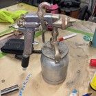 Binks 2001 Spray Gun With Aluminum Cup Read Tested Ugly