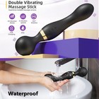 Wireless Electric Magic Massager Wand Full Body 20 Modes Vibration Waterproof