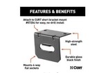 Trailer Wiring Harness Vehicle-side Connector Mounting Bracket For 4-way Flat