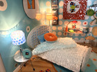 Complete American Girl Minis Ag Room Blue Bedroom W adaptor   4 Feet-  f-2 
