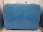 Vintage Samsonite Suitcase  Silhouette Hard Shell 16 X 20 X 7    Blue  No Key