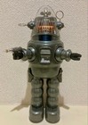 Osaka Tin Toy Institute Robby The Robot Dark Gray Battery Operated W  Box Japan