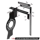 Wheel Fitment Tool  Wheel Offset Measuring Tool For 14-22 Inch Tire rim  5 Lug