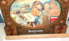 Seagram s 7 Whiskey Wall Plaque Lou Gehrig Yankees Baseball Great Vintage 70s