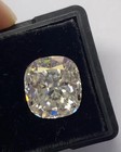 10 00 Ct Natural White Diamond Cushion Cut Vvs1 D Grade Gdgl Certified H30