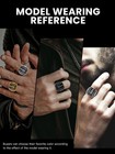 Masonic Rings For Men  316l Stainless Steel 18k Gold black Freemason Band Rin   