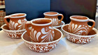 Florero platos Hondos tazas servilletera Terracota Hechos Y Pintados A Mano mex