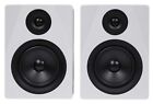 Rockville Apm5w 5 25  2-way 250w Active powered Usb Studio Monitor Speakers Pair