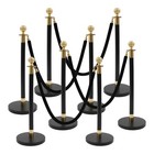 Stanchion Posts  Crowd Control Barriers  Stanchion Post With Ball Top