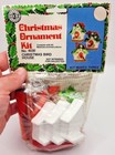 Walco Holiday Industries Christmas Bird House Sequin Bead Ornament Kit Rare 