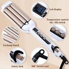 Hair Crimper Iron 0 6 Inch  Tourmaline Ceramic Coating  Fast Heat Up