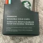 Starbucks Summer 2021 Color Changing 5 Pack Confetti 24oz Cold Cups Reusable-new