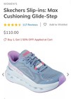 Women    s  Skechers Slip-ins  Max Cushioning Glide-step 129400 Size 8 5  New