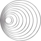 Metal Craft Hoops Dream Catcher Rings Steel Macrame Rings Floral Hoops For Makin