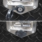 18 Inch Aluminum Diamond Plate Tool Box Organizer With Lock Key For Truck Bed