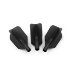 Cuesoul Tero Ak4 Dart Flights Slim Shape set Of 3 Pcs-black