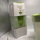 Mr Coffee 3 Quart Fresh Tea Iced Tea Maker Green White Tm75rl - Tested  Works 