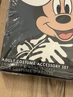 Disney Parks Halloween Mickey Light-up Skeleton Costume Accessory Set Adult New